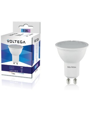 Лампа Voltega Софит GU10 4000К 6W VG2-S2GU10cold6W (4707)